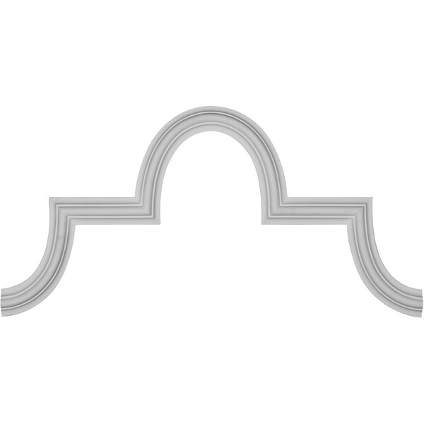 Ekena Millwork 11 7/8"H x 3/4"P x 23 1/2"W Adonis Panel Moulding PML12X00AD - main